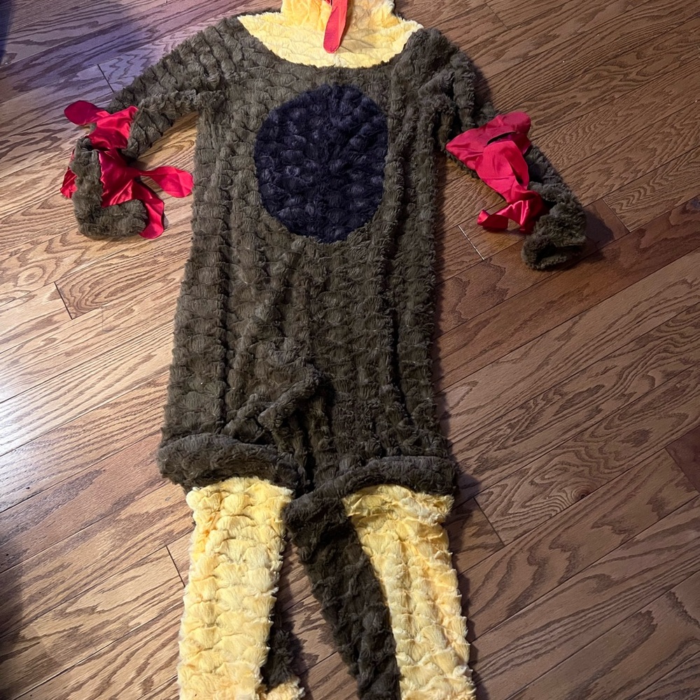 Women’s 1 piece chicken costume, size M